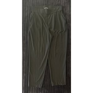 HILARY RADLEY Women's Pleated Office Pants Black Adult Small